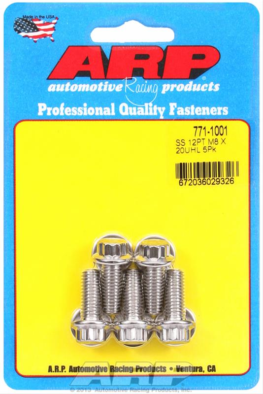 ARP Stainless Steel Bolts 771-1001