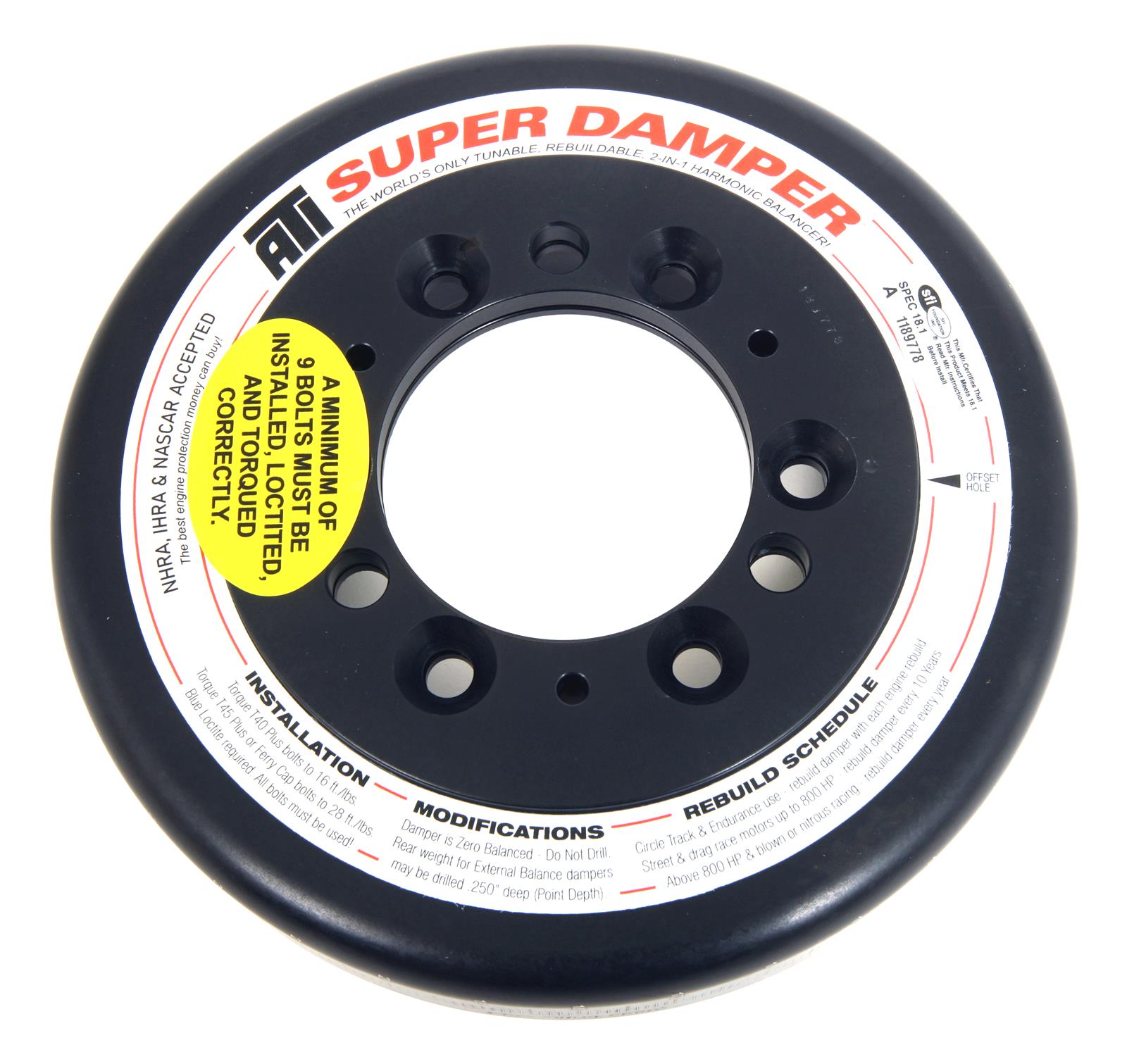 ATI Super Damper Harmonic Balancer Shells ATI917020