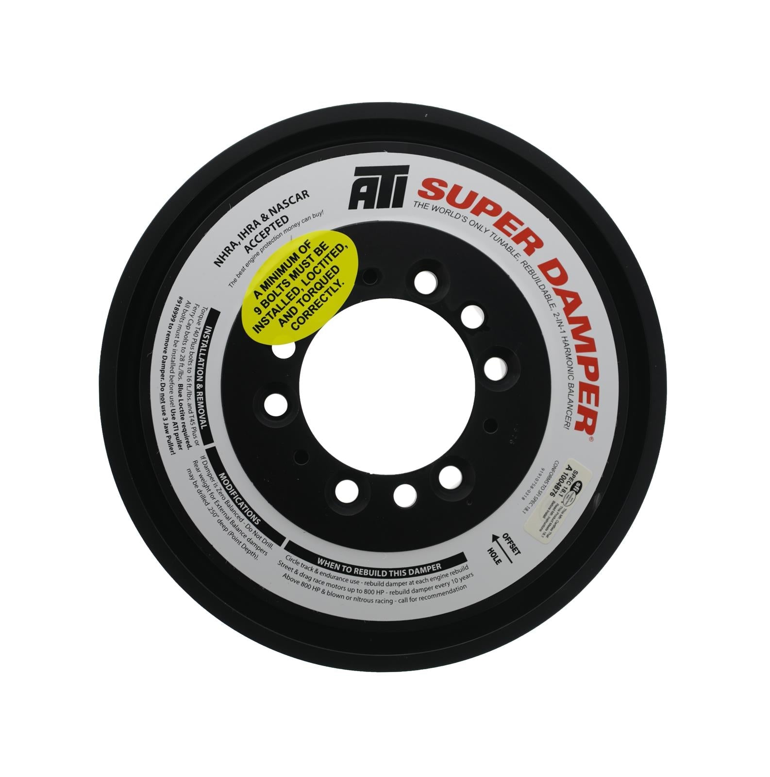 ATI Super Damper Harmonic Balancer Shells ATI917108