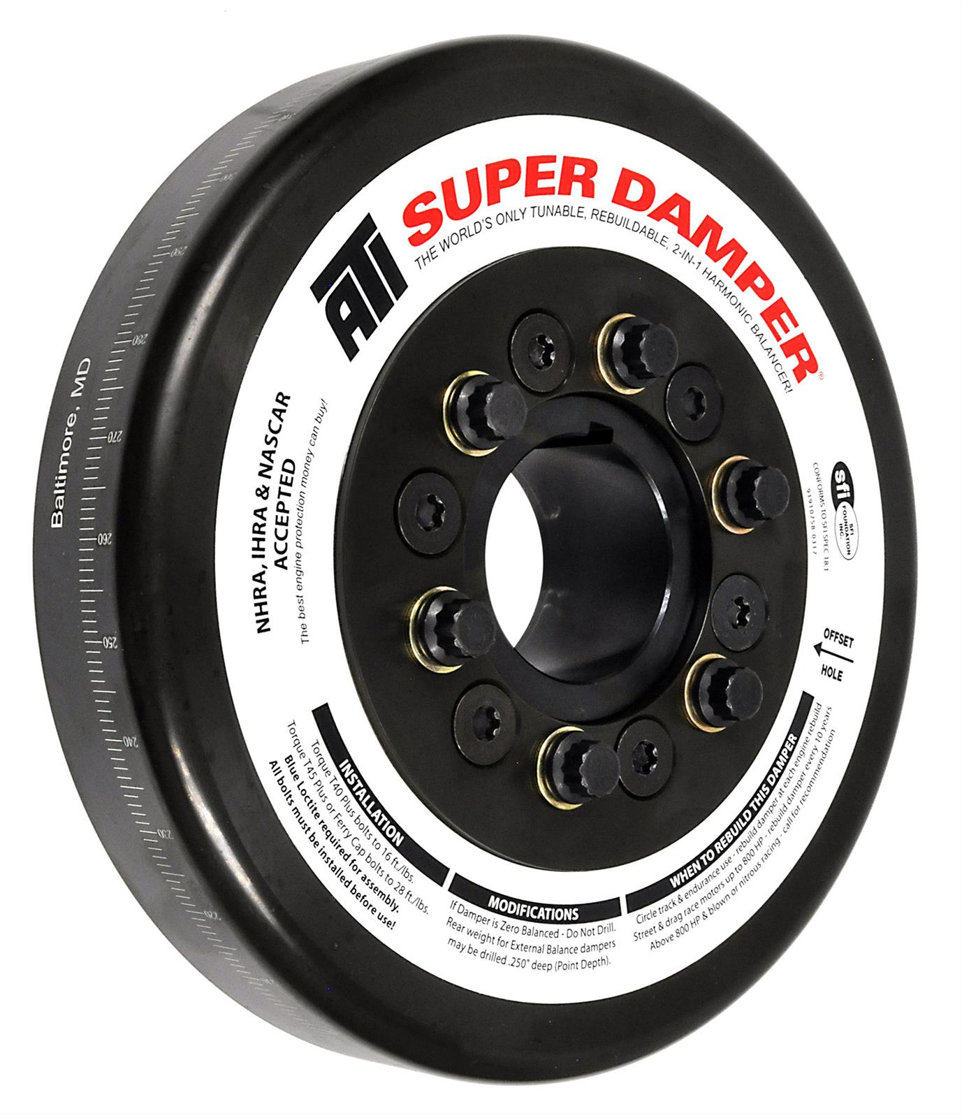 ATI Super Damper Diesel Harmonic Balancers ATI917364