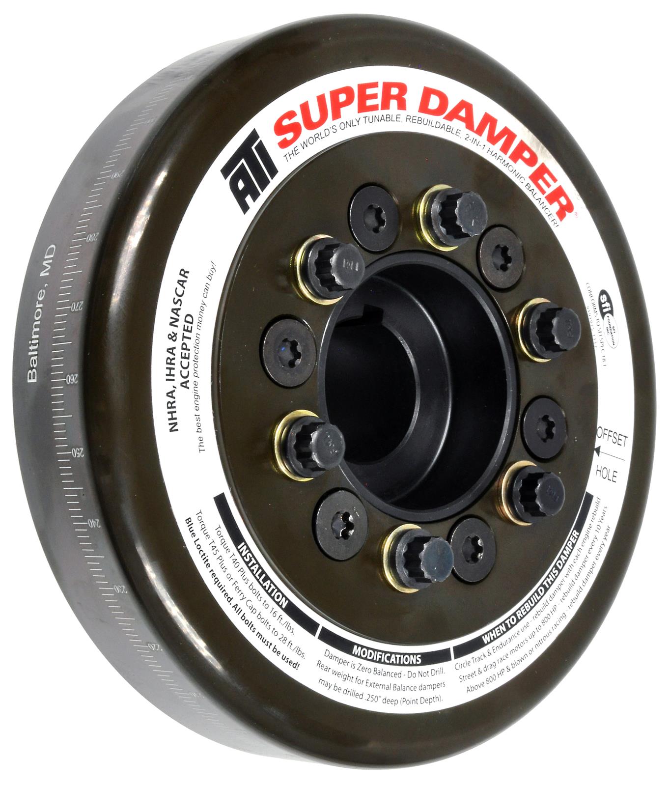 ATI Super Damper Diesel Harmonic Balancers ATI917368