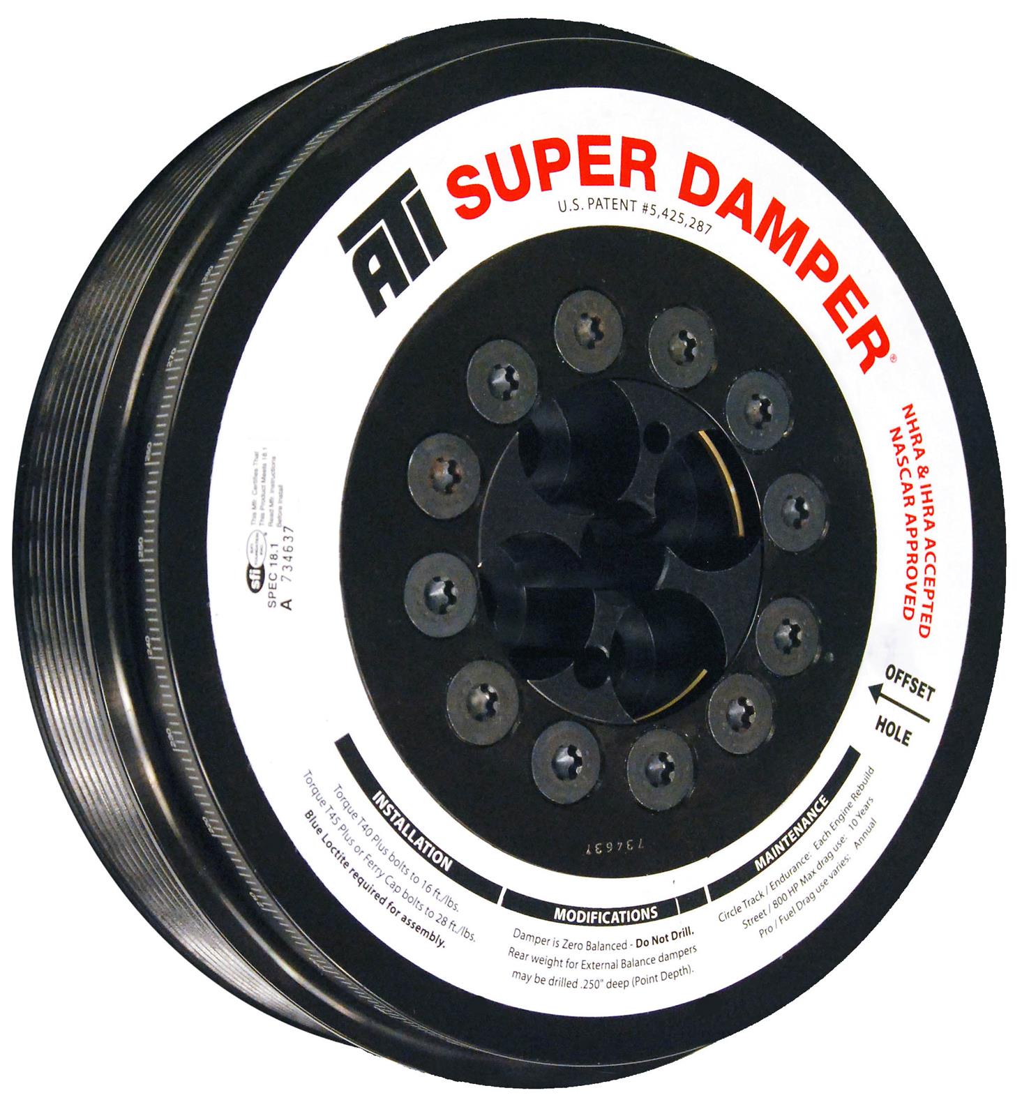 ATI Super Damper Diesel Harmonic Balancers ATI917374