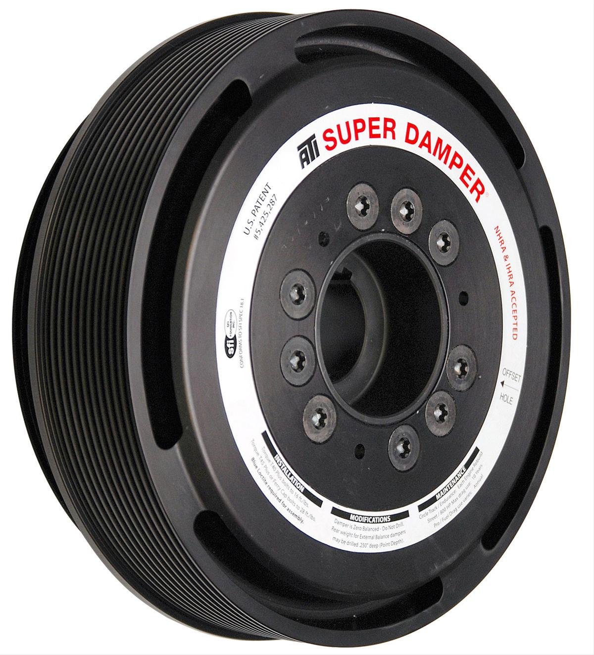 ATI Super Damper Serpentine Series Harmonic Balancers ATI918634