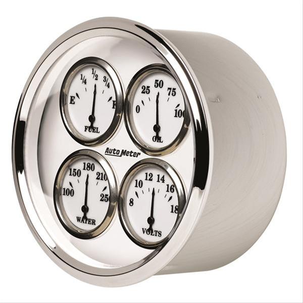 AutoMeter Old Tyme White II Analog Gauge Kits 1213