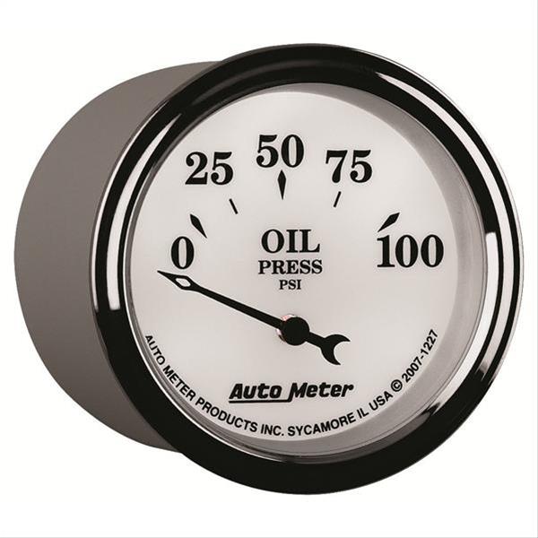 AutoMeter Old Tyme White II Analog Gauges 1227