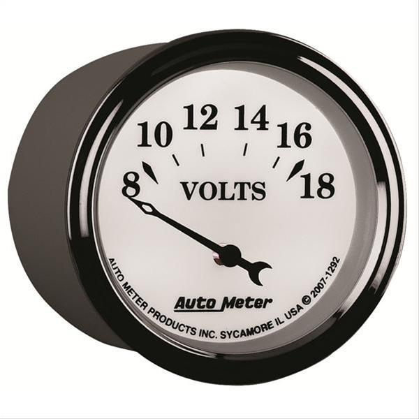 AutoMeter Old Tyme White II Analog Gauges 1292