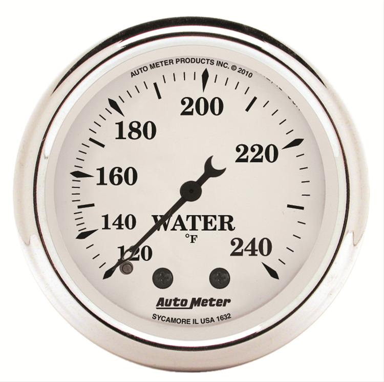 AutoMeter Old Tyme White Series Analog Gauges 1632