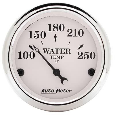 AutoMeter Old Tyme White Series Analog Gauges 1638