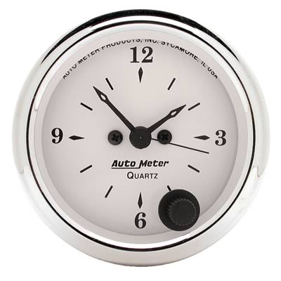 AutoMeter Old Tyme White Series Analog Gauges 1686