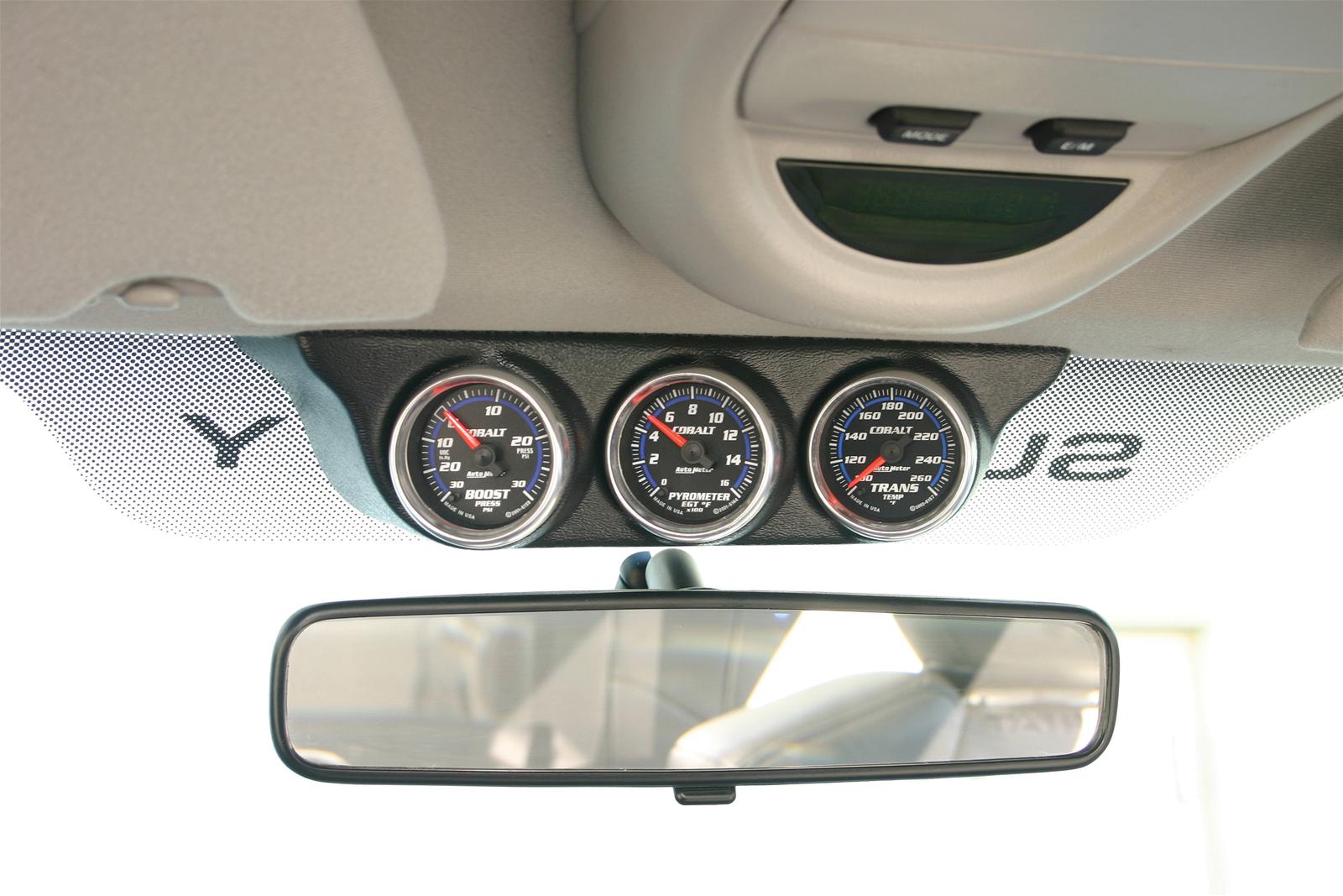 AutoMeter Overhead Console Gauge Pods 18017