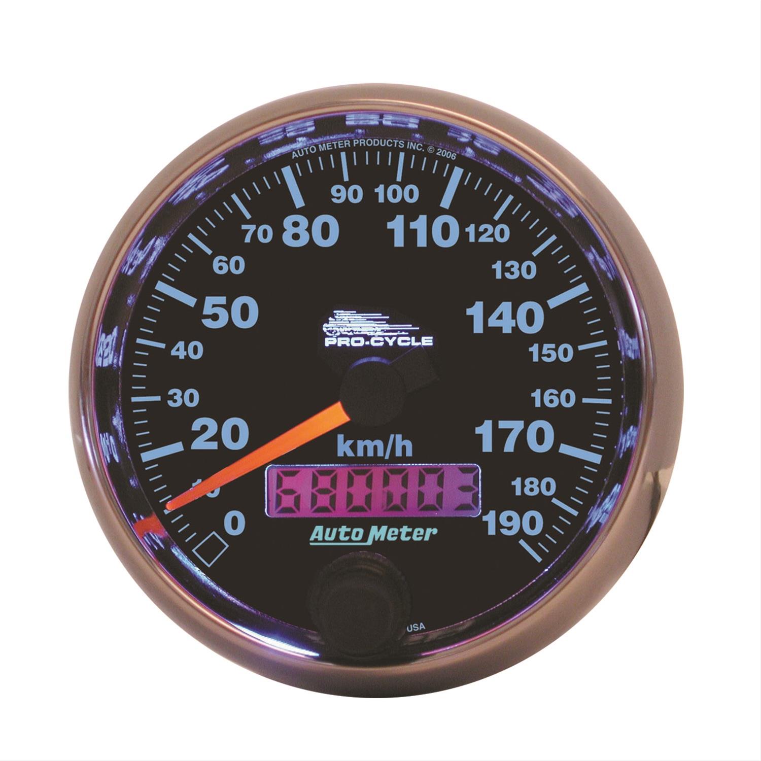 AutoMeter Pro-Cycle Analog Gauges 19340