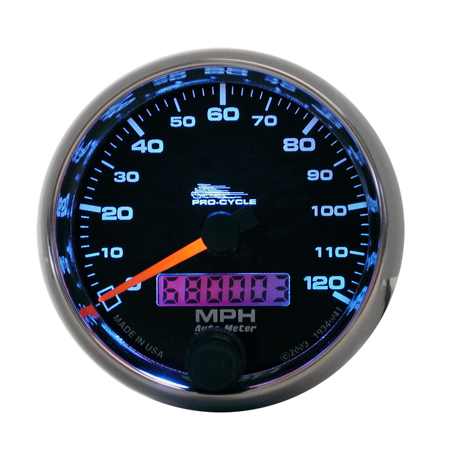 AutoMeter Pro-Cycle Analog Gauges 19340