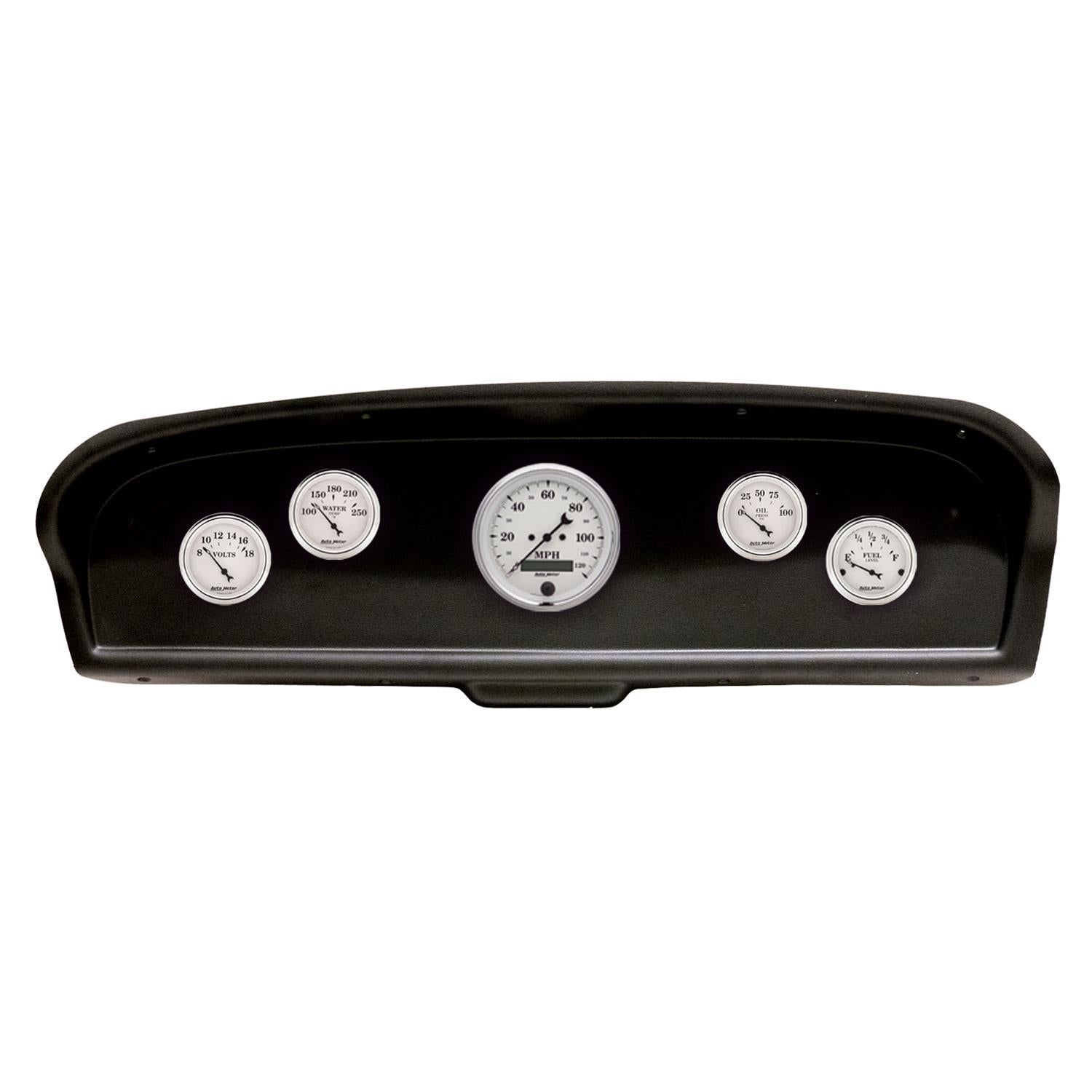 AutoMeter Old Tyme White Series Instrument Clusters 2105-08
