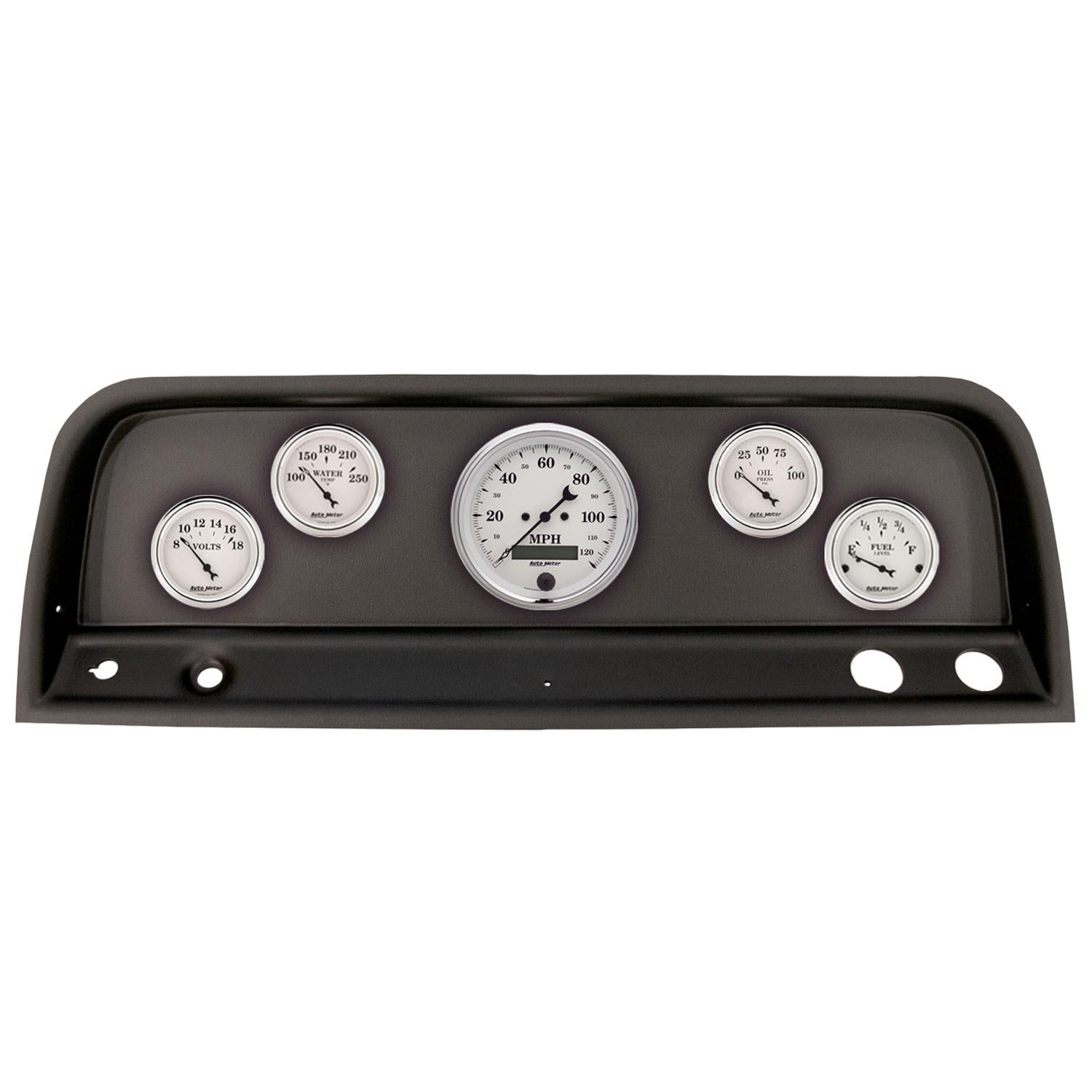 AutoMeter Old Tyme White Series Instrument Clusters 2109-08
