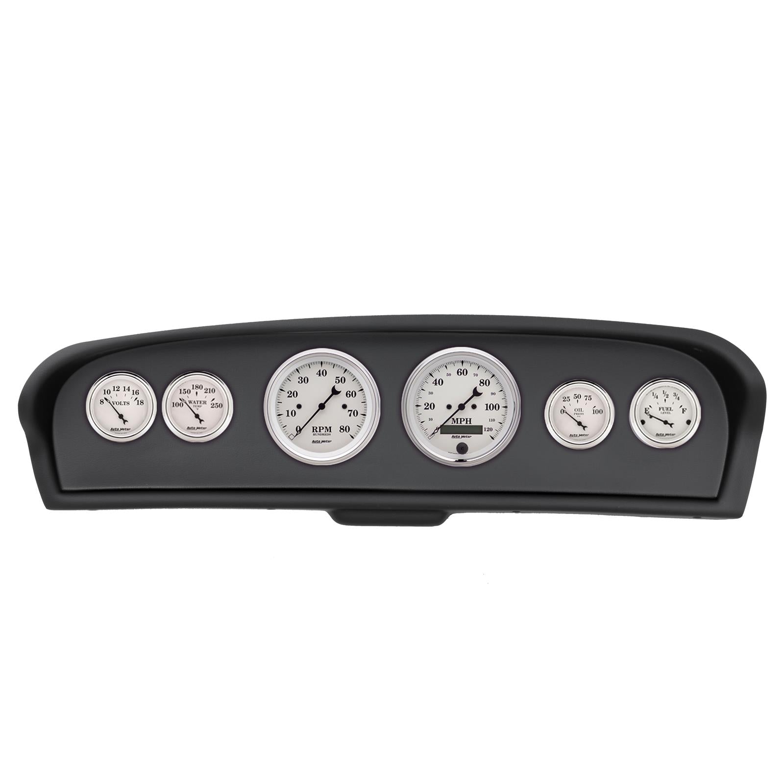 AutoMeter Old Tyme White Series Instrument Clusters 2144-08