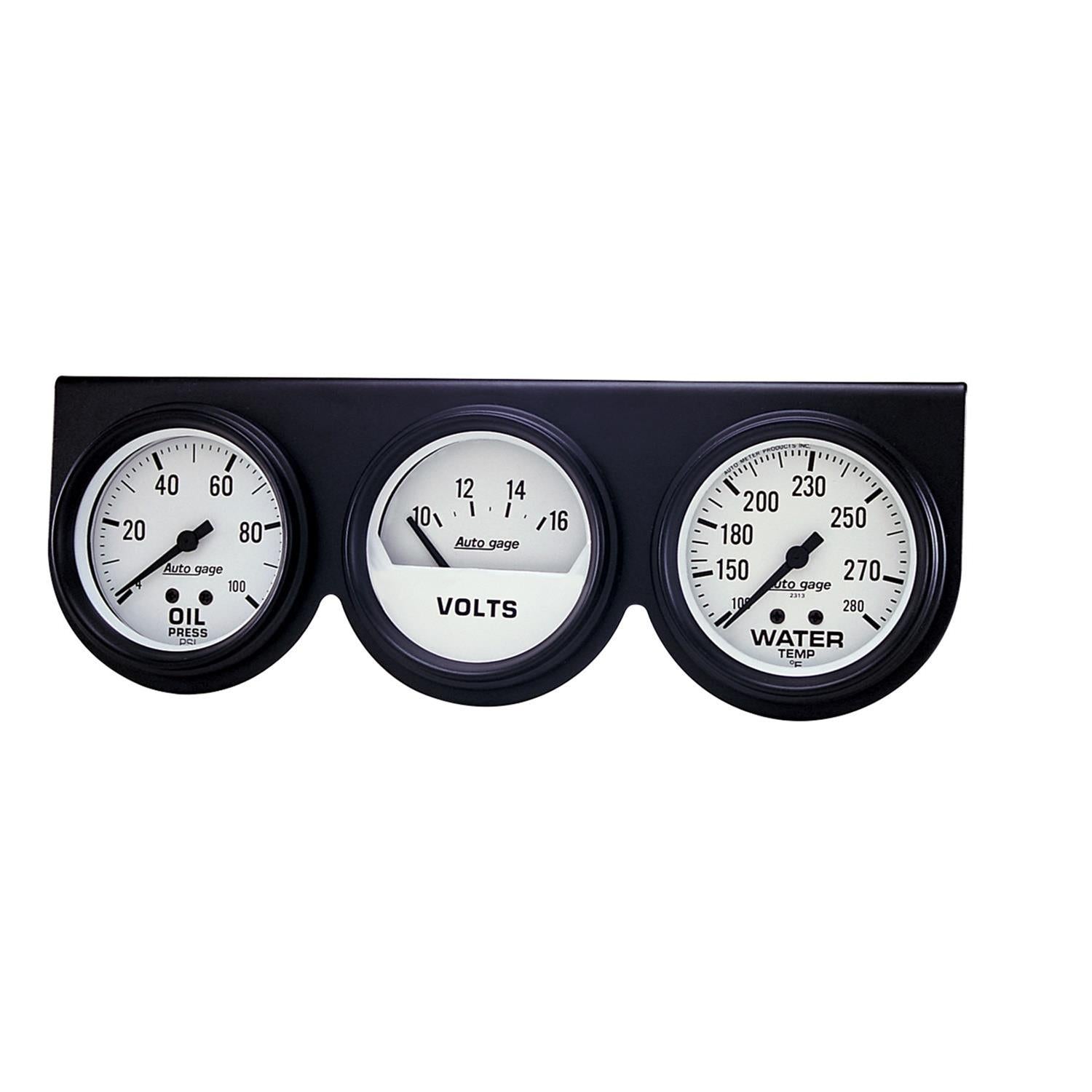 Autogage by AutoMeter Analog Gauge Consoles 2328