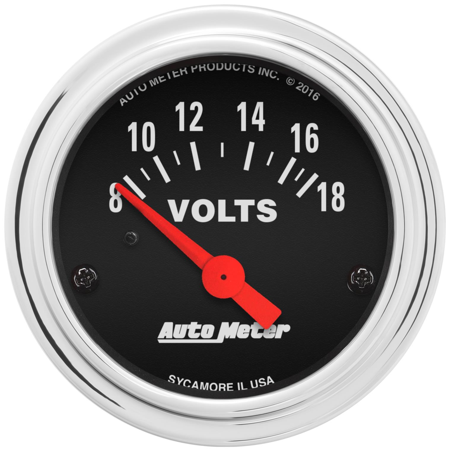 AutoMeter Traditional Chrome Analog Gauges 2592