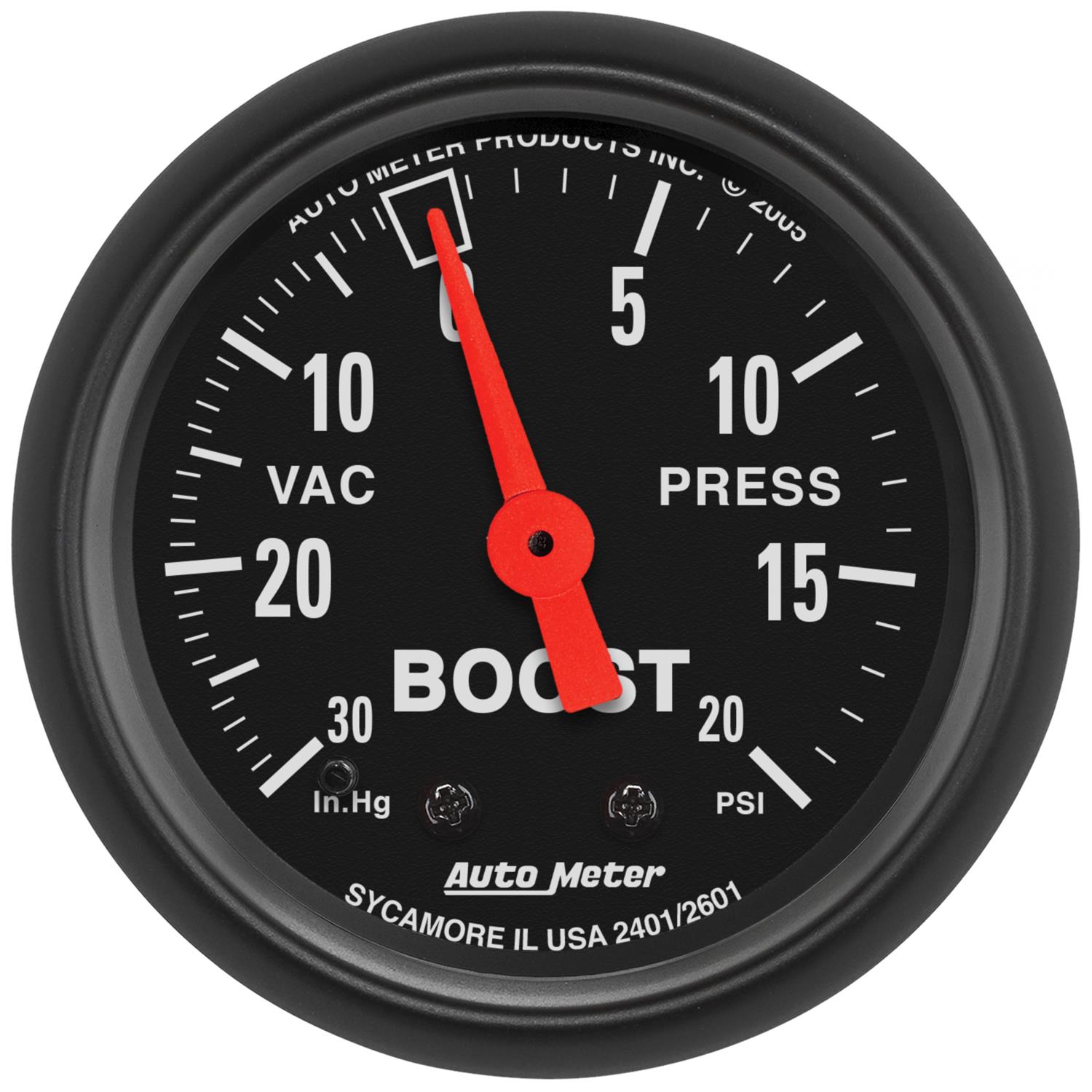 AutoMeter Z-Series Analog Gauges 2601