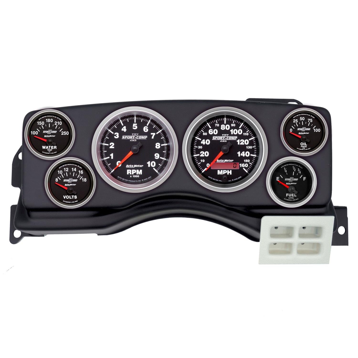AutoMeter Sport-Comp II Instrument Clusters 2924-12