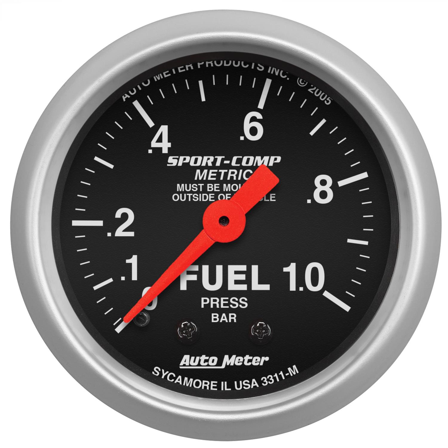 AutoMeter Sport-Comp Analog Gauges 3311-M