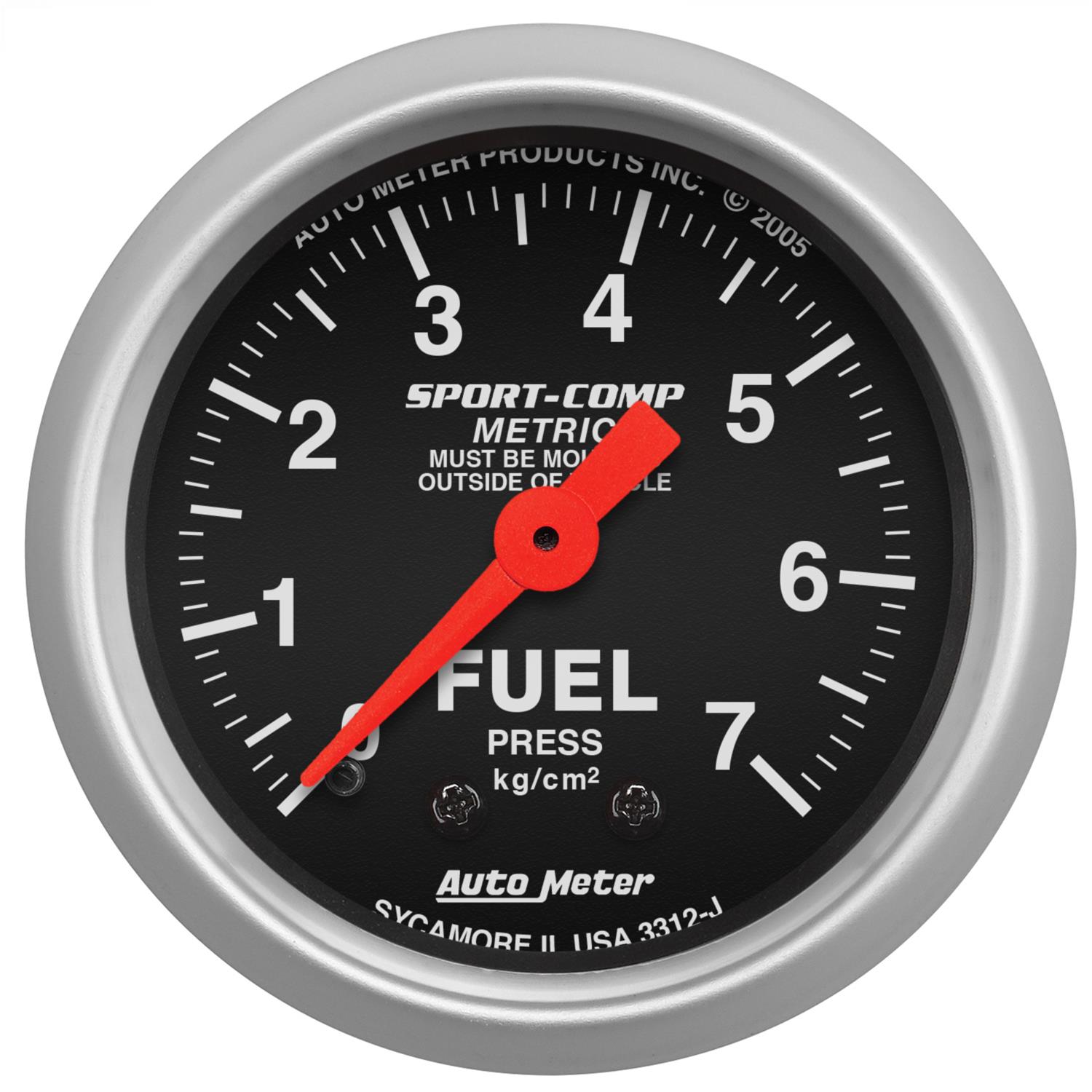 AutoMeter Sport-Comp Analog Gauges 3312-J