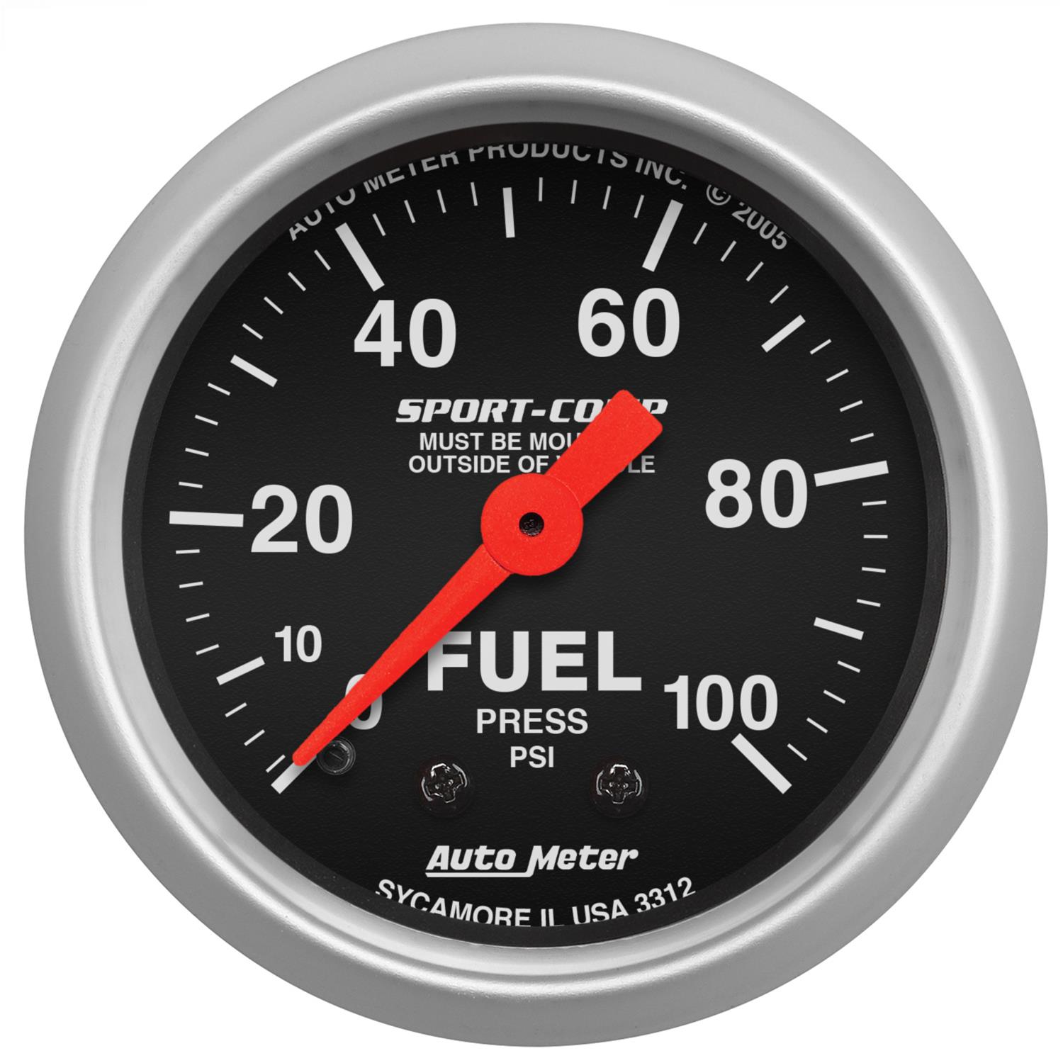 AutoMeter Sport-Comp Analog Gauges 3312