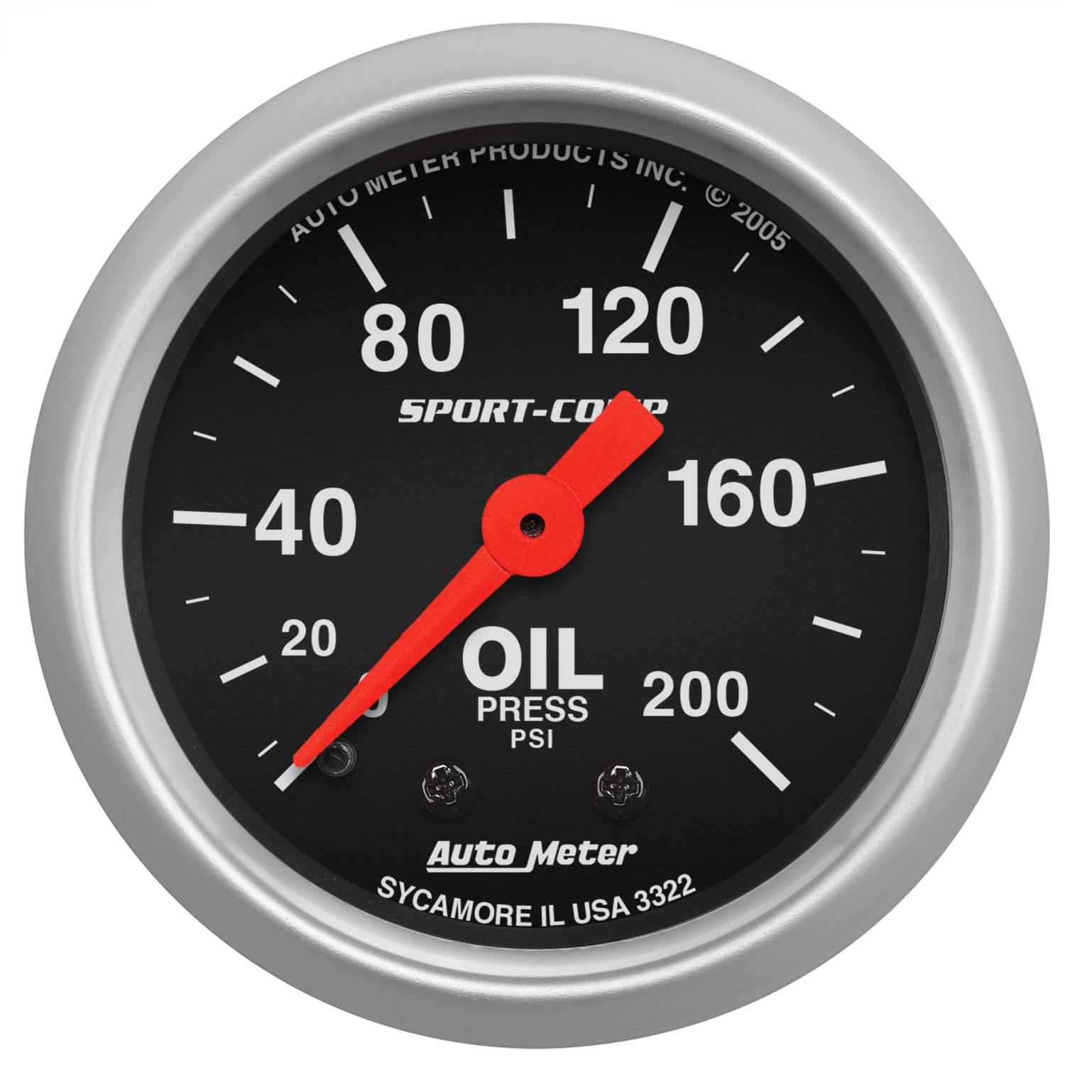 AutoMeter Sport-Comp Analog Gauges 3322