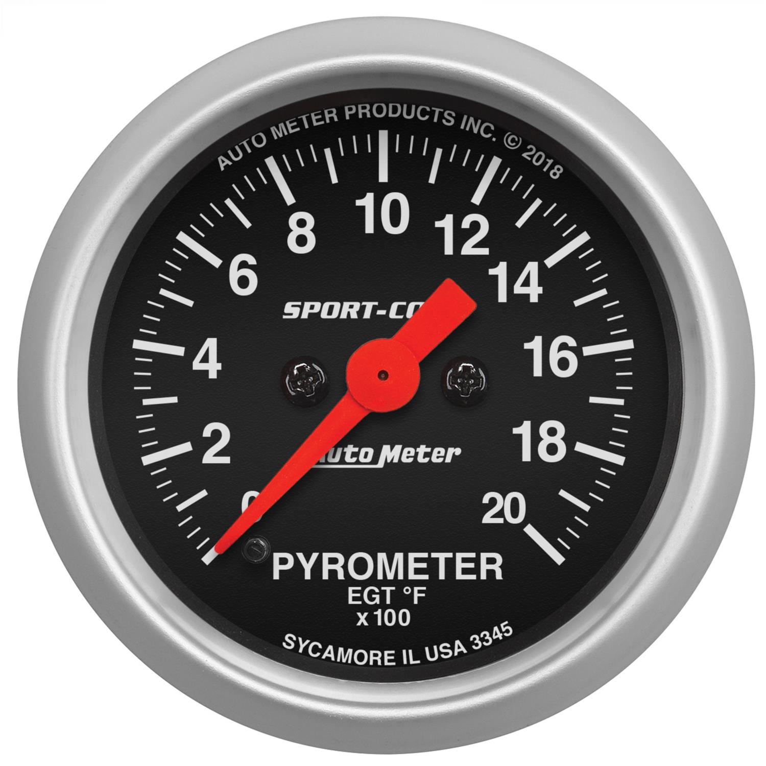 AutoMeter Sport-Comp Analog Gauges 3345