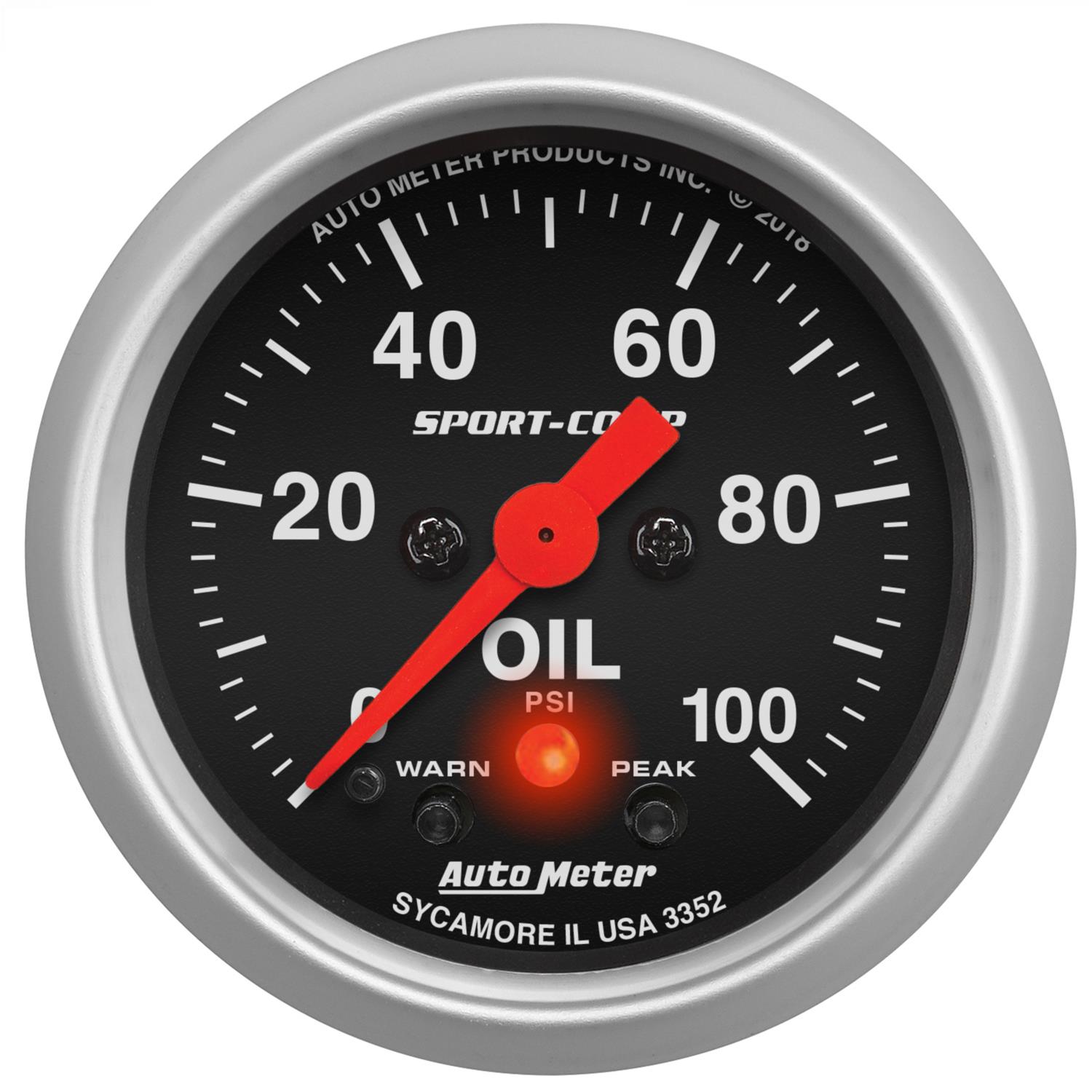 AutoMeter Sport-Comp Analog Gauges 3352