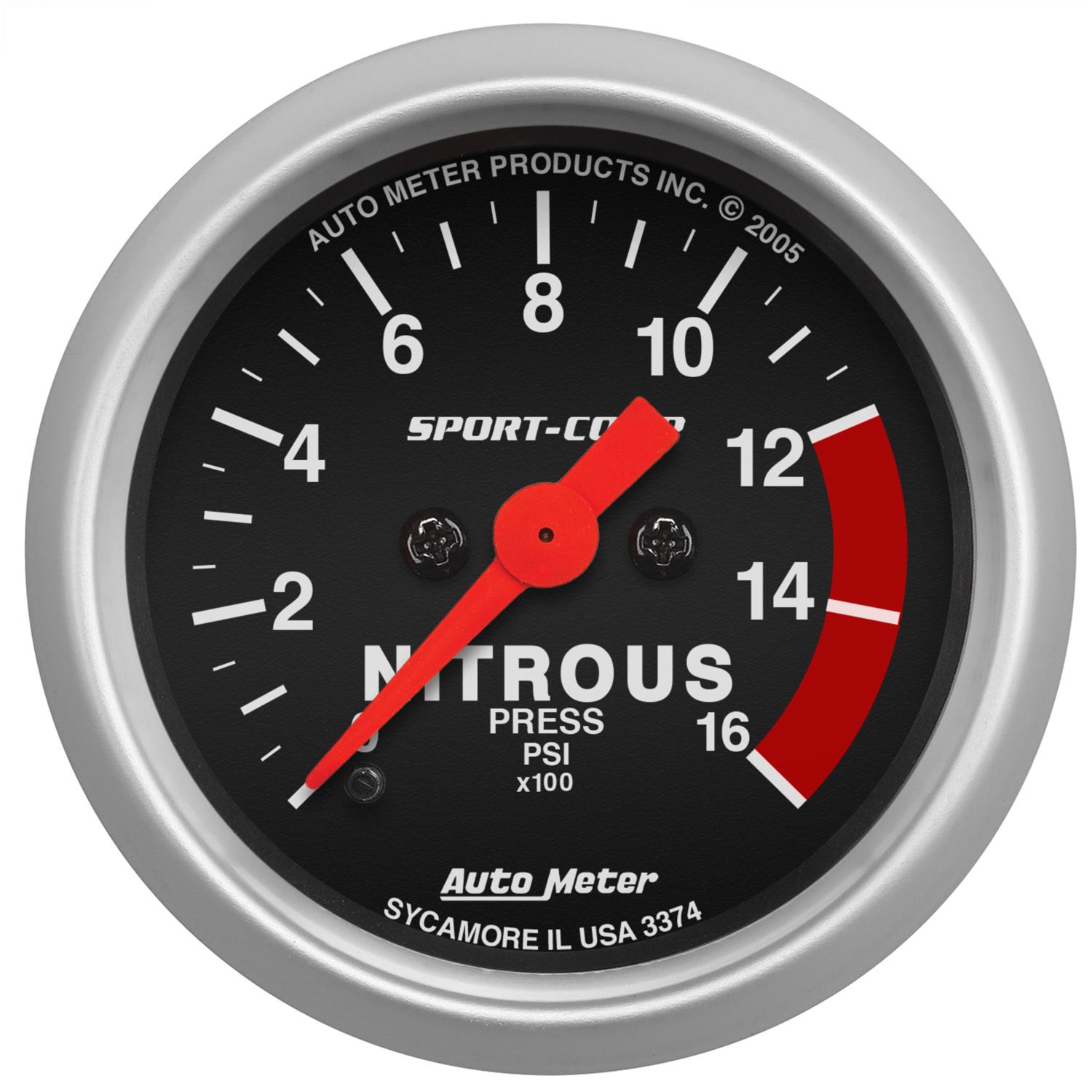 AutoMeter Sport-Comp Analog Gauges 3374