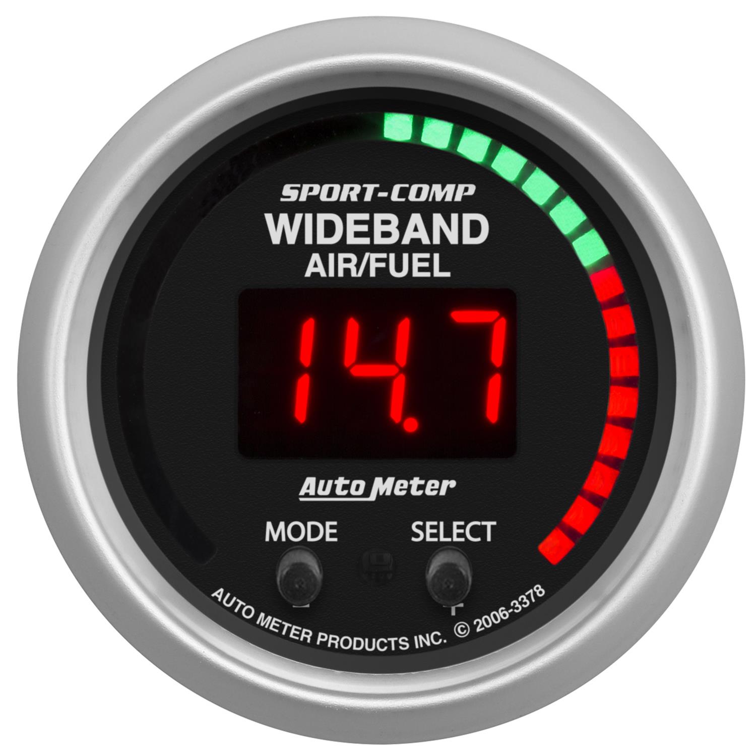 AutoMeter Sport-Comp Digital Gauges 3378