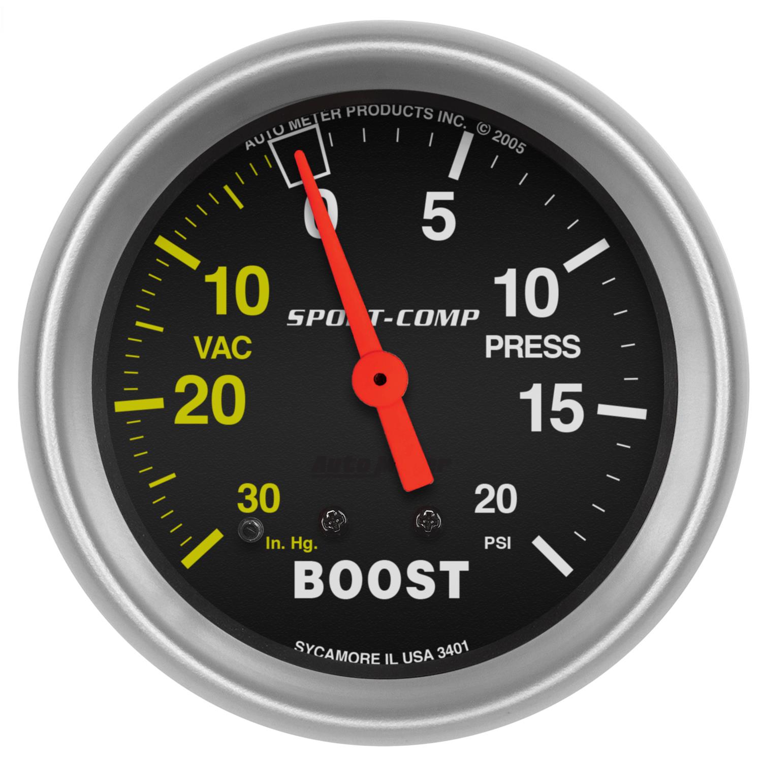 AutoMeter Sport-Comp Analog Gauges 3401