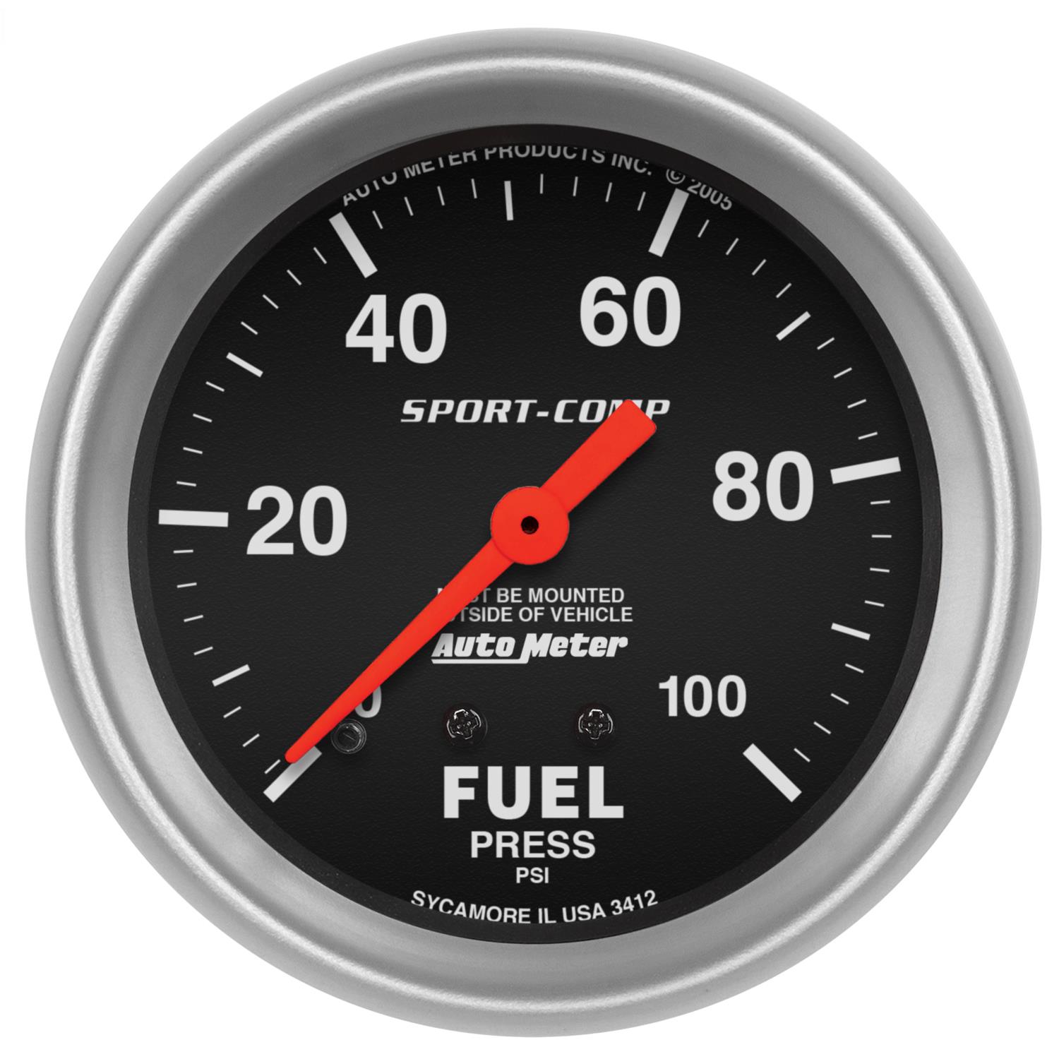AutoMeter Sport-Comp Analog Gauges 3412
