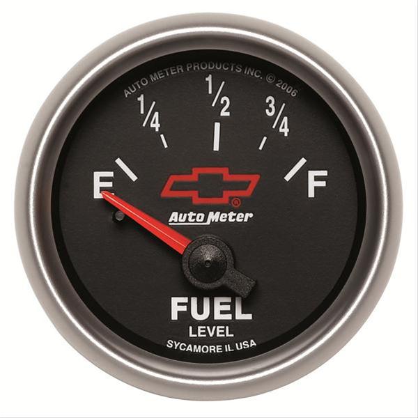 AutoMeter Sport-Comp II Chevy Red Bowtie Analog Gauges 3613-00406