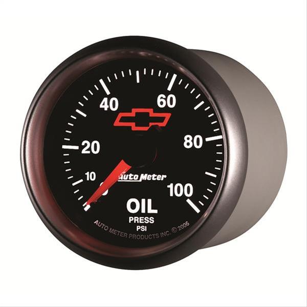 AutoMeter Sport-Comp II Chevy Red Bowtie Analog Gauges 3621-00406