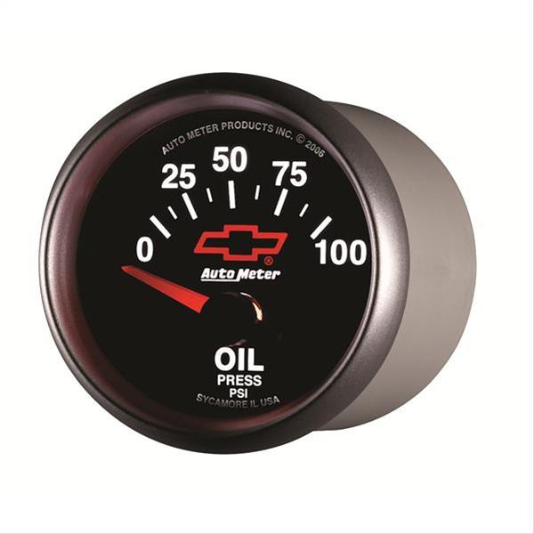 AutoMeter Sport-Comp II Chevy Red Bowtie Analog Gauges 3627-00406