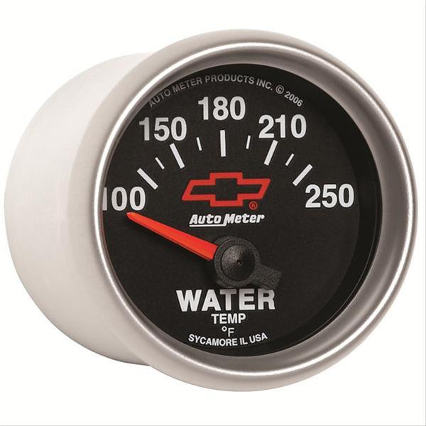 AutoMeter Sport-Comp II Chevy Red Bowtie Analog Gauges 3637-00406