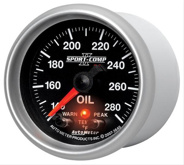 AutoMeter Sport-Comp II Pro-Control Analog Gauges 3640
