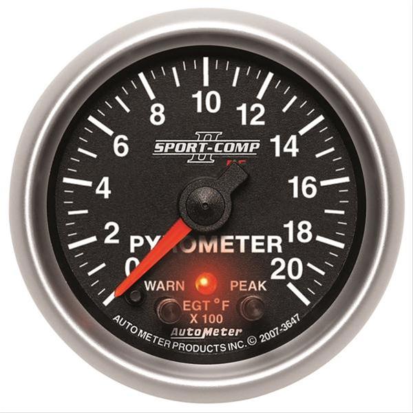 AutoMeter Sport-Comp II Pro-Control Analog Gauges 3647