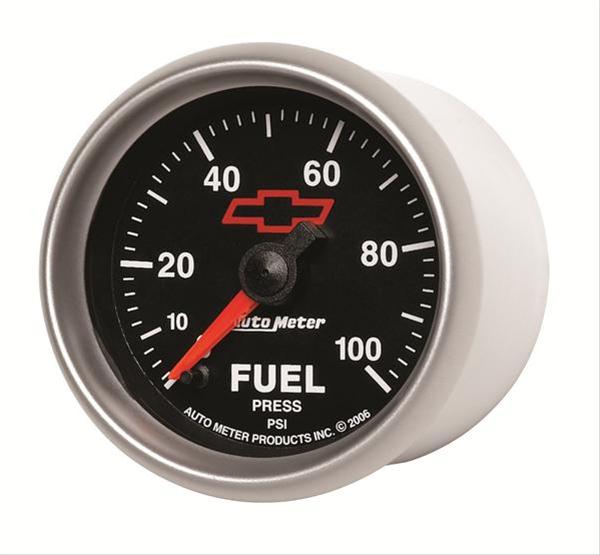 AutoMeter Sport-Comp II Chevy Red Bowtie Analog Gauges 3663-00406