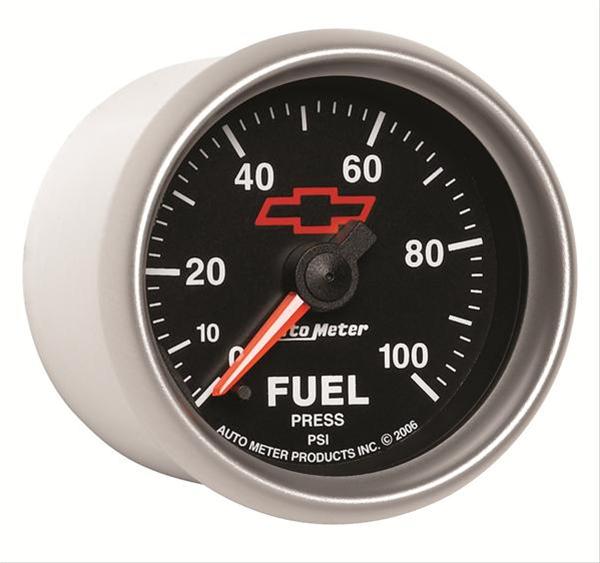 AutoMeter Sport-Comp II Chevy Red Bowtie Analog Gauges 3663-00406