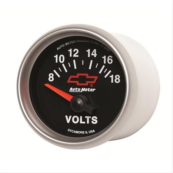 AutoMeter Sport-Comp II Chevy Red Bowtie Analog Gauges 3692-00406