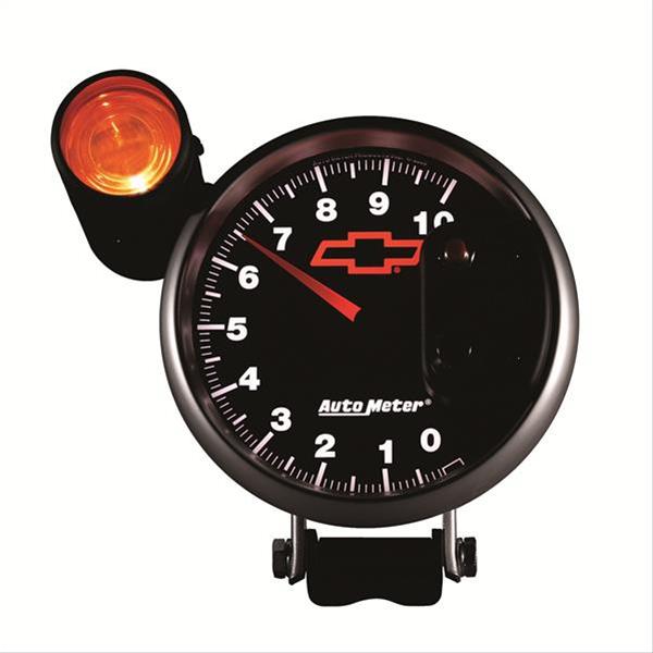 AutoMeter Sport-Comp II Chevy Red Bowtie Tachometers 3699-00406