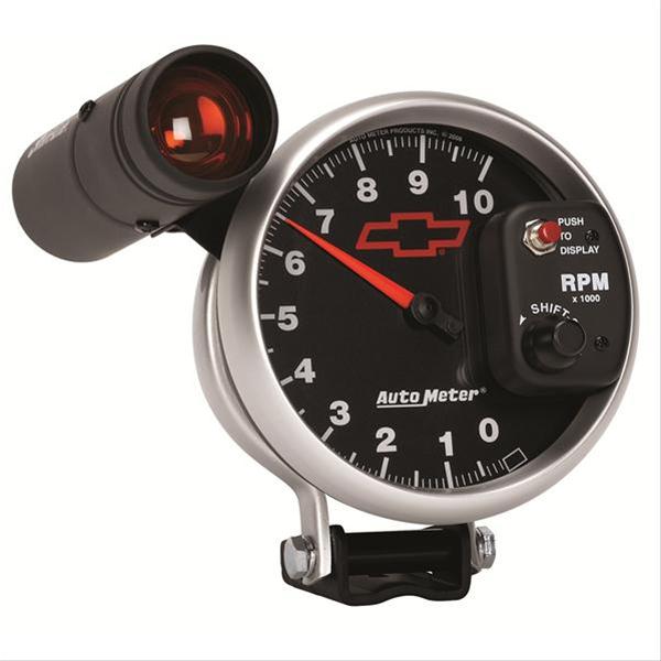 AutoMeter Sport-Comp II Chevy Red Bowtie Tachometers 3699-00406