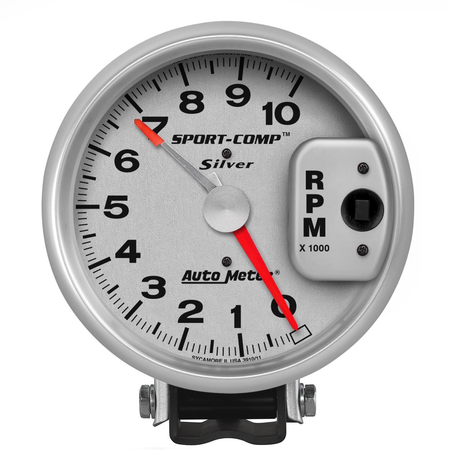 AutoMeter Sport-Comp Silver Tachometers 3910