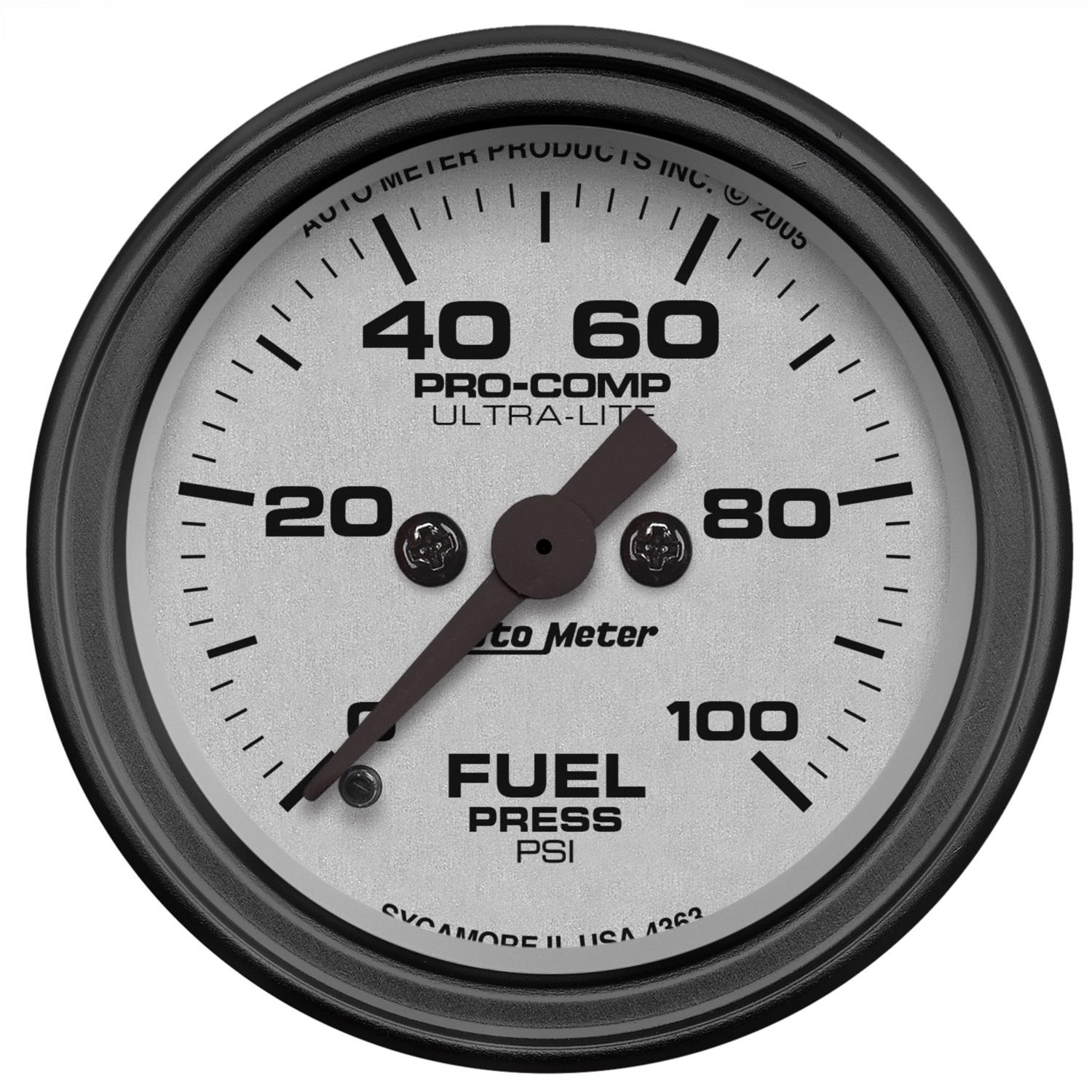 AutoMeter Ultra-Lite Analog Gauges 4363