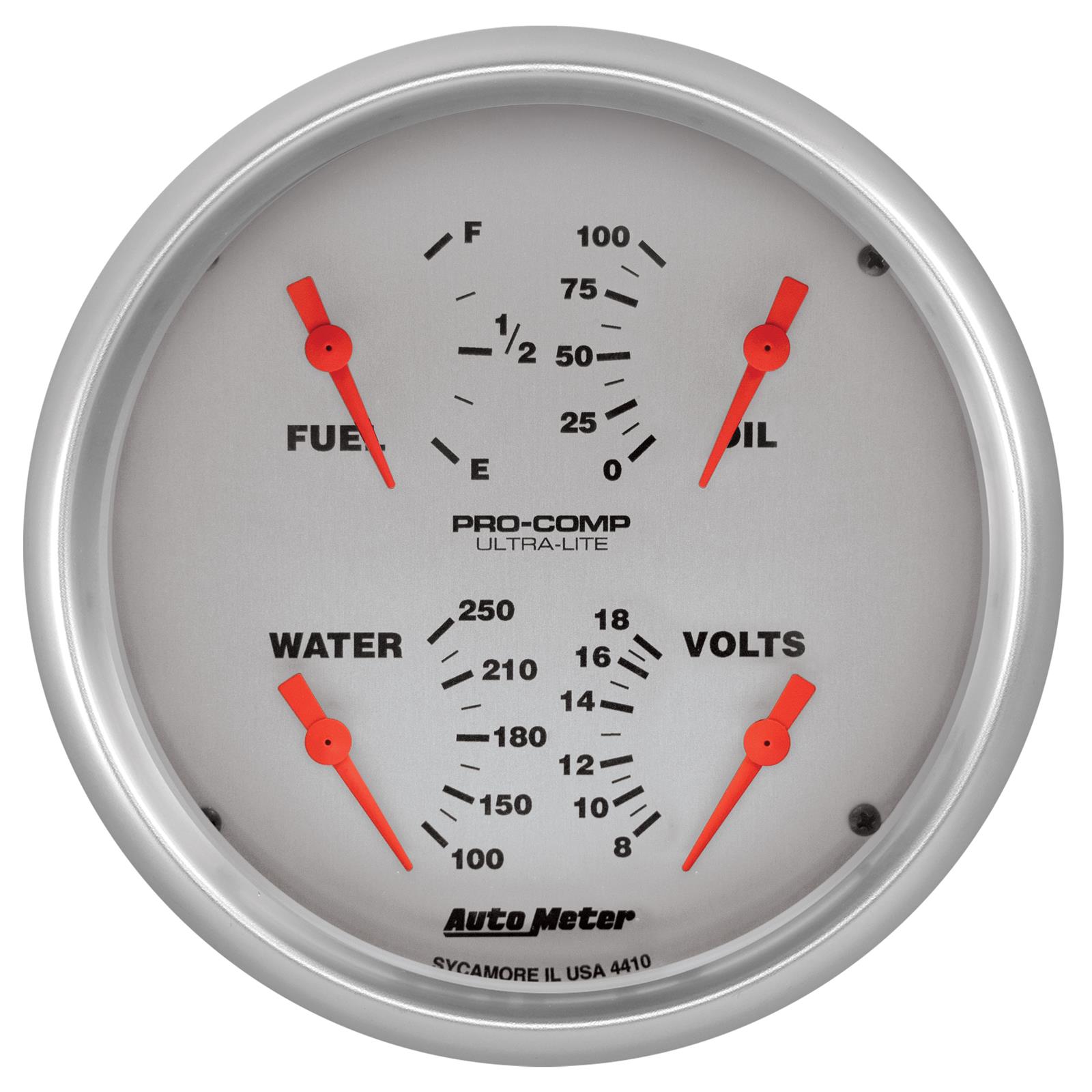 AutoMeter Ultra-Lite Analog Gauge Kits 4410