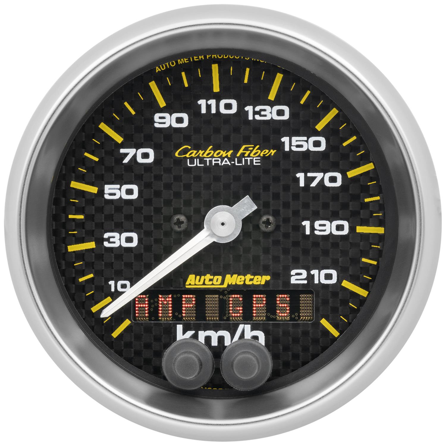 AutoMeter Carbon Fiber Ultra-Lite GPS-Enabled Speedometers 4780-M