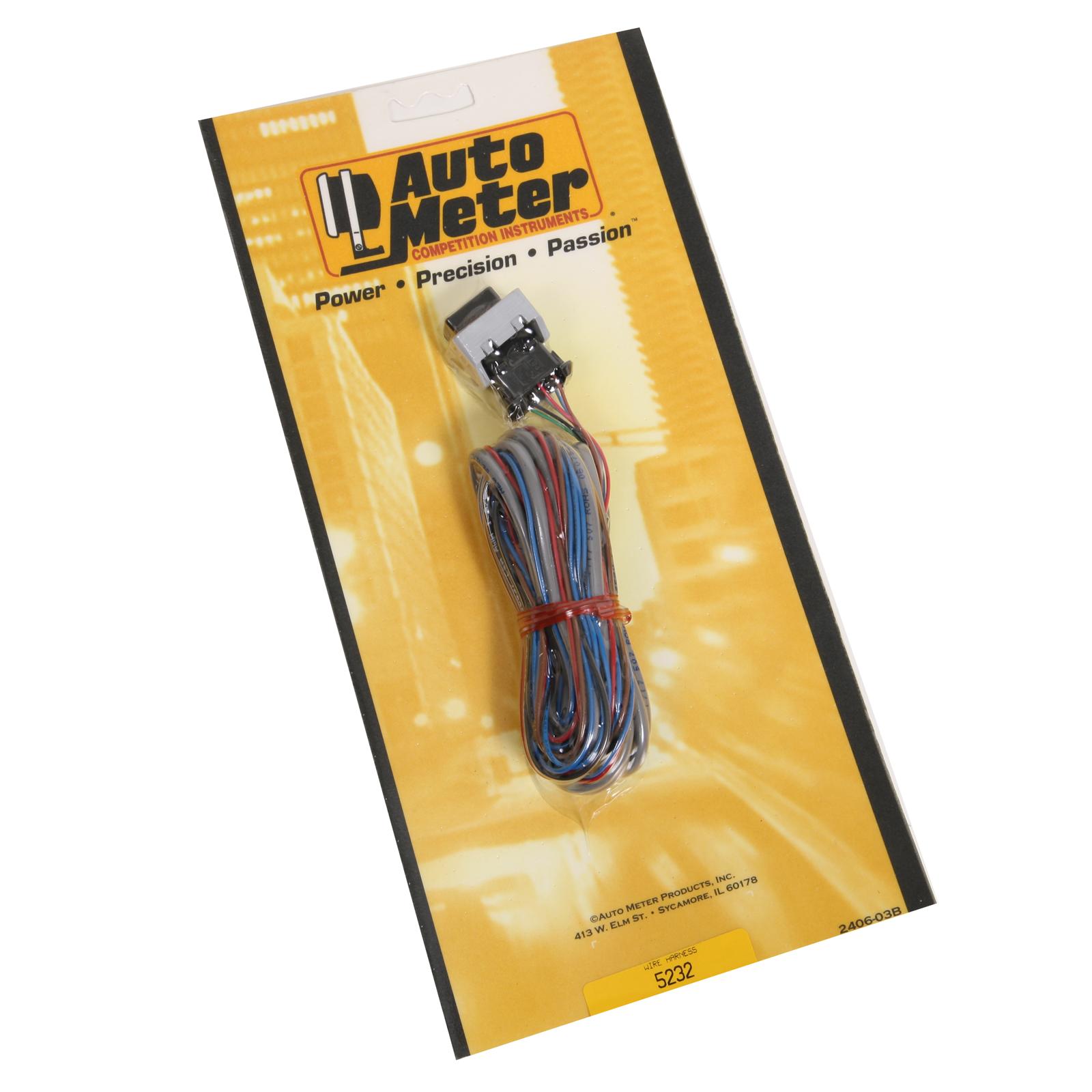 AutoMeter Replacement Wideband Sensor Harnesses 5232