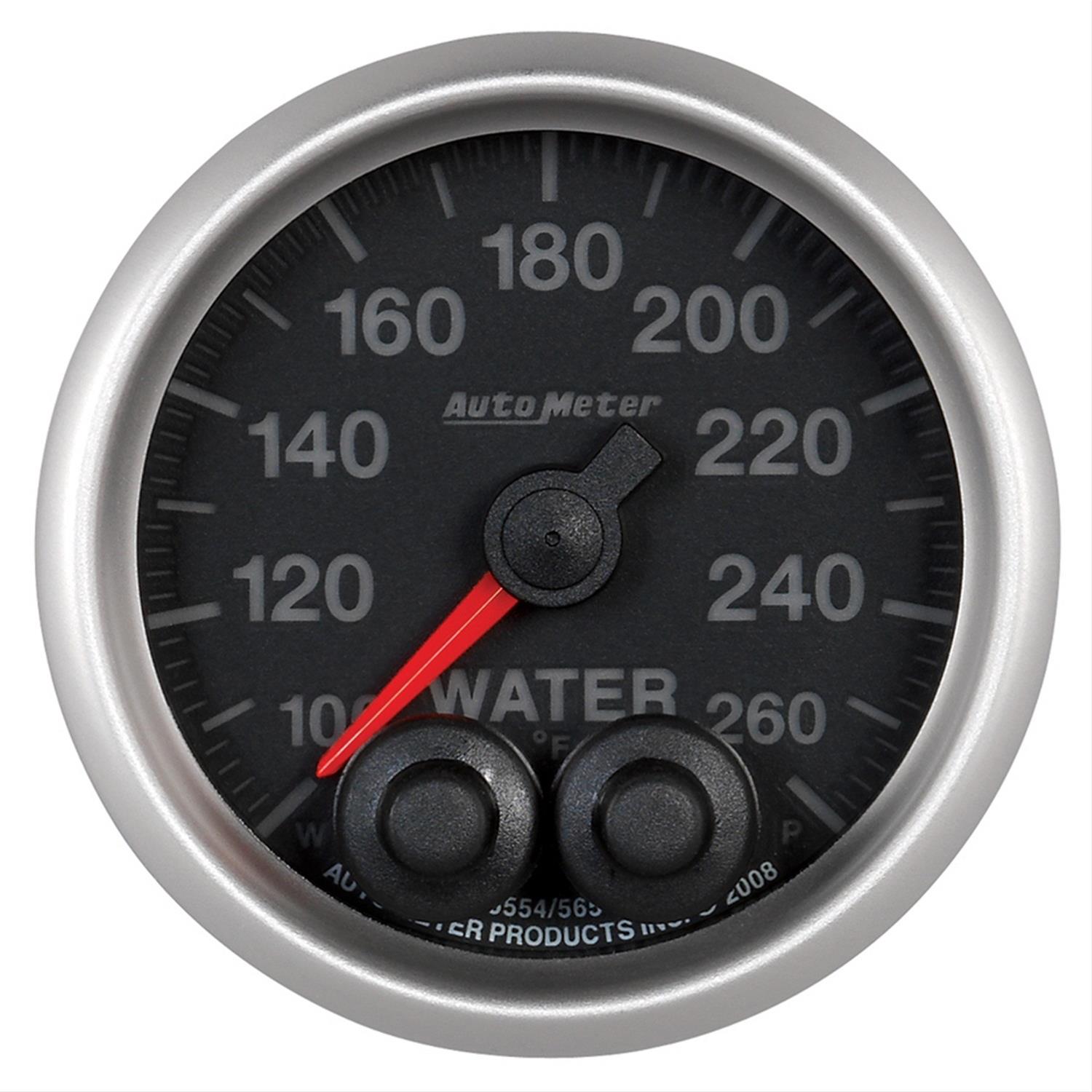 AutoMeter NASCAR Elite Series Analog Gauges 5654-05702-D
